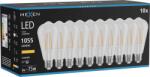Mexen Vintis 10x LED filament izzó E27, ST64, 8W, Meleg - 2200K, 1055 lm, átlátszó - L152-E27-0822-00x10 (L152-E27-0822-00x10)