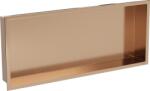 Mexen X-Wall-R raft de nișă cu flanșă 75 x 30 cm, cupru periat - 19C0753010 (19C0753010)