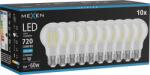 Mexen Vintis 10x LED filament izzó E27, A60, 6W, Hideg, 6500K, 720 lm, átlátszó - L150-E27-0665-00x10 (L150-E27-0665-00x10)