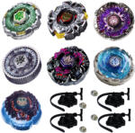  Pachet titirezi 4D DEFENSE 7 buc. + 4 lansatoare + 4 varfuri metalice: BB106 Fang Leone, BB114 Variares, BB116A Jade Jupiter, BB104 Basalt Horogium, BB80 Gravity Perseus, BB51 Super Rorso, BB124 Kreis