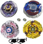  Pachet titirezi 4D FLAME2 4 buc + 2 lansatoare + 2 varfuri metalice: BB99 Hell Kerbecs, BB113 Scythe Kronos, BB43 Spegasis LDrago, Bakushin Susanow (P4BURNFLAME2LA2)