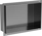 Mexen X-Wall-NR raft nișă fără ramă 30 x 20 cm, gri armat periat - 19E1302010 (19E1302010)