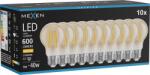Mexen Vintis 10x LED filament izzó E27, A60, 6W, Meleg - 2700K, 600 lm, borostyán - L150-E27-0627-50x10 (L150-E27-0627-50x10)
