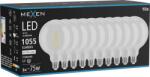 Mexen Vintis 10x Bec filament LED E27, G125, 8W, Neutru - 4000K, 1055 lm, clar - L158-E27-0840-00x10 (L158-E27-0840-00x10)