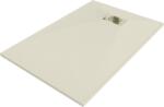 Mexen Hugo SMC téglalap alakú zuhanytálca 120 x 80 cm, bézs, arany fedéllel - 42698012-G (42698012-G)