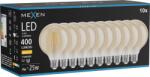 Mexen Vintis 10x Bec LED Filament E27, G95, 4W, Cald - 2700K, 400 lm, chihlimbar - L157-E27-0427-50x10 (L157-E27-0427-50x10)