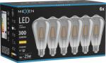 Mexen Vintis 6x Bec LED tip filament E27, ST64, 4W, Cald - 2700K, 300 lm, fumuriu - L152-E27-0427-70x06 (L152-E27-0427-70x06)