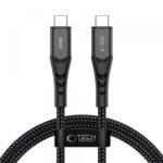 Tech-Protect Cablu Date si Incarcare USB-C - USB-C Tech-Protect UB11T Ultraboost, 240W, 1m, Negru - evomag