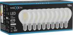Mexen Vintis 10x LED filament izzó E14, G45, 4W, Semleges - 4000K, 470 lm, átlátszó - L156-E14-0427-00x10 (L156-E14-0440-00x10)