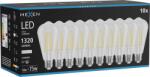 Mexen Vintis 10x LED filament izzó E27, ST64, 10W, Semleges - 4000K, 1320 lm, átlátszó - L152-E27-1040-00x10 (L152-E27-1040-00x10)