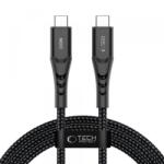 Tech-Protect Cablu Date si Incarcare USB-C - USB-C Tech-Protect UB11T Ultraboost, 100W, 2m, Negru - evomag