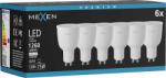 Mexen Nova 6x LED izzó GU10, 12W, Semleges - 4000K, 1260 lm - L108-GU10-1240-01x06 (L108-GU10-1240-01x06)