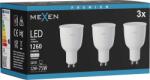 Mexen Nova 3x LED izzó GU10, 12W, Semleges - 4000K, 1260 lm - L108-GU10-1240-01x03 (L108-GU10-1240-01x03)