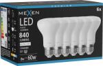 Mexen Nova 6x LED izzó E27, R63, 8W, Semleges - 4000K, 840 lm - L104-E27-0840-01x06 (L104-E27-0840-01x06)