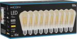 Mexen Vintis 10x LED filament izzó E27, ST64, 6W, Meleg - 2700K, 600 lm, borostyán - L152-E27-0627-50x10 (L152-E27-0627-50x10)