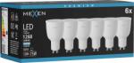 Mexen Nova 6x LED GU10 izzó, 12W, Hideg - 6500K, 1260 lm - L108-GU10-1265-01x06 (L108-GU10-1265-01x06)