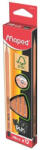Maped Black`Peps grafitceruza készlet, HB, háromszögletű, 12 db-os csomag (IMA850021D)