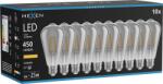 Mexen Vintis 10x LED filament izzó E27, ST64, 6W, Meleg - 2200K, 450 lm, füst - L152-E27-0622-70x10 (L152-E27-0622-70x10)