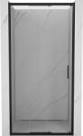 Mexen Exo-3S 80 cm-es tolóajtós zuhanyzóajtó, átlátszó, fekete - 8153-080-000-70-00 (8153-080-000-70-00)