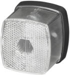 Radex KC3702 első helyzetjelző lámpa prizmával 62 x 66 mm, fehér (PP343702)
