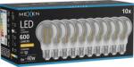 Mexen Vintis 10x LED filament izzó E27, A60, 8W, Meleg - 2200K, 600 lm, füstös - L150-E27-0822-70x10 (L150-E27-0822-70x10)