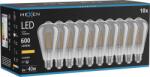 Mexen Vintis 10x LED filament izzó E27, ST64, 8W, Meleg - 2200K, 600 lm, füstszínű - L152-E27-0822-70x10 (L152-E27-0822-70x10)