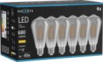 Mexen Vintis 6x LED filament izzó E27, ST64, 8W, Meleg - 2700K, 680 lm, füstszín - L152-E27-0827-70x06 (L152-E27-0827-70x06)