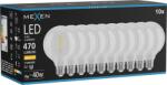 Mexen Vintis 10x LED filament izzó E27, G95, 4W, Meleg - 2700K, 470 lm, átlátszó - L157-E27-0427-00x10 (L157-E27-0427-00x10)