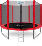 INLEA PREMIUM Jump Trambulin külső védőhálóval 305 cm - piros (IN02-0015) - kertaktiv