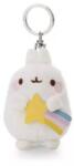 NICI Nici: Molang, a nyuszi csillaggal plüss kulcstartó (62212) - ejatekok