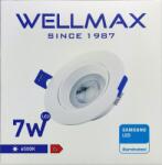 Wellmax Spot Mobil Led Samsung rotund ST 7W 6500K VE20046 (VE20046)