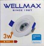 Wellmax Spot Mobil Led Samsung rotund ST 3W 4000K VE20037 (VE20037)