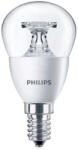 Philips Bec LED sferic clar 5.5W E14 2700K Philips (2019030198)