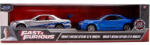 Jada Toys Furios și iute: Pachet dublu - Nissan Skyline GT-R R34 al lui Brian, set de 2 modele auto 1/32 - Jada Toys (9331980314R00)
