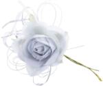 MagicHome Trandafir decorativ albastru cu tulpina MagicHome, floare 10 cm, set 6 bucati (8090528)