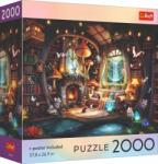 Trefl Puzzle Trefl 2000 piese Casuta din basm, cu poster inclus (99308) Puzzle