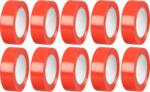 Strend Pro Banda izolatoare PVC rosie Strend Pro 19 mm x 10 m, set 10 buc (2173180)