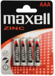 Maxell zinc féltartós AAA mikró Elem R03 B4