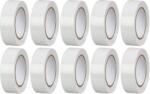 Strend Pro Banda izolatoare PVC alba Strend Pro 19 mm x 10 m, set 10 buc (2173182)