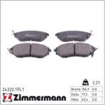 ZIMMERMANN Set placute frana ZIMMERMANN 24222.175. 1 (24222.175.1)