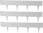 Strend Pro Garden Palisada decorativa gradina StonePalisade grafit 2, 37 m, rezistenta UV (2171290)