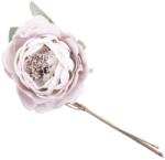 MagicHome Trandafir artificial decorativ mov cu tulpina, floare 11 cm, 22 cm (8090551)