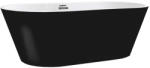 Leziter Noa 170x75 cm negru/alb (C-3004B)