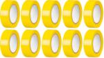 Strend Pro Banda izolatoare PVC galbena Strend Pro 19 mm x 10 m, set 10 buc (2173184)