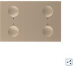 LIVOLO Modul intrerupator cvadruplu cap scara / cap cruce cu touch Livolo standard Italian, Serie noua SmartElectro IntelligentHouse (C9-VL-FC4S-3AP)