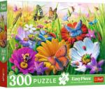 Trefl Puzzle Trefl 300 piese Easy Piece Insecte in Lunca, multicolor, 8+ (23103) Puzzle
