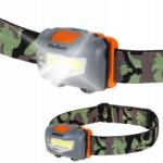 Rebel Tools Led fejlámpa 3W Cob 3xAAA fejlámpa Rebel (URZ0909)