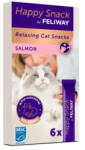  FELIWAY FELIWAY Happy Snack, Somon, plic recompense funcționale pisici, sistem nervos & calmante, (topping), 15g x 6buc