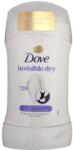Dove stick antiperspirant invisible dry 50ml 72h 0% alcohol