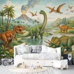 Art Gift Decor Фототапет свят на динозаврите